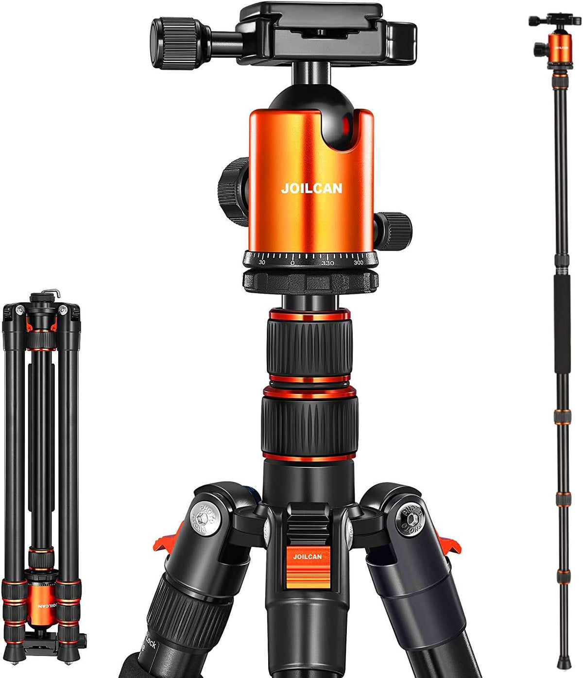 80-inch Aluminum Tripod with 360 Degree Ball Head M834