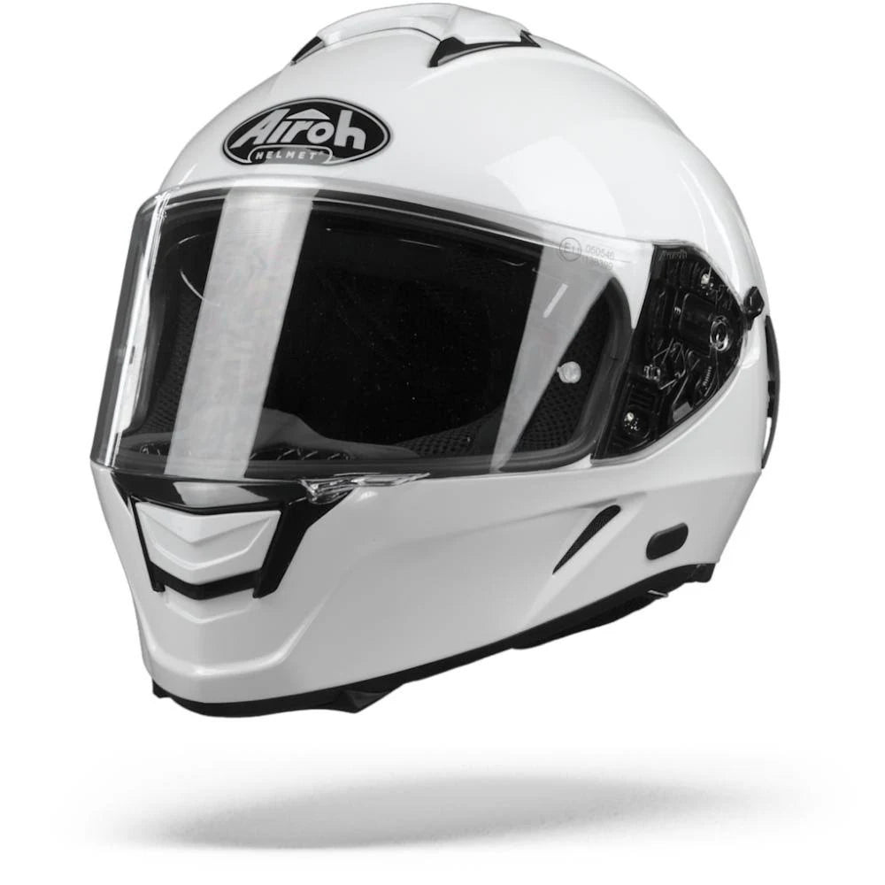 White Gloss Helmet Size XL E986