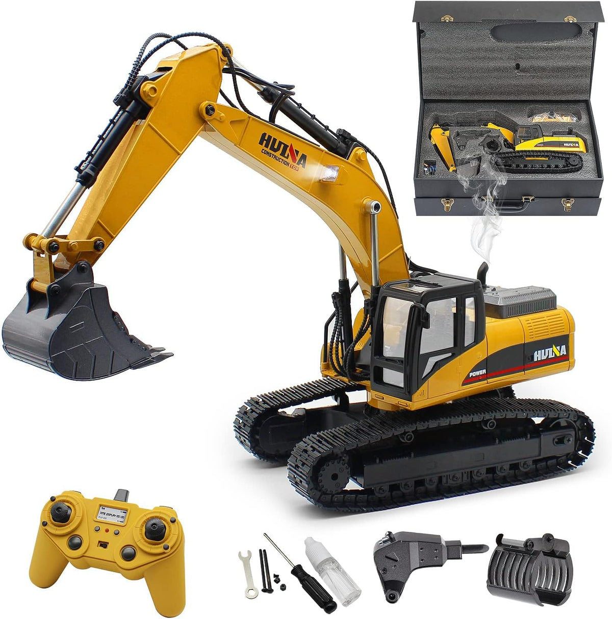 23 Channel 1/14 Scale Full Metal RC Excavator I365894