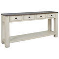 Brown/White Sofa Table E684683