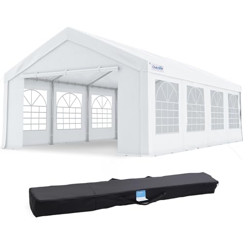20x20 Heavy Duty Outdoor Canopy Tent with Storage Bags U64746