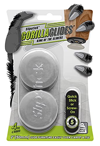 2 Inch Furniture Sliders Set of 4 D934164