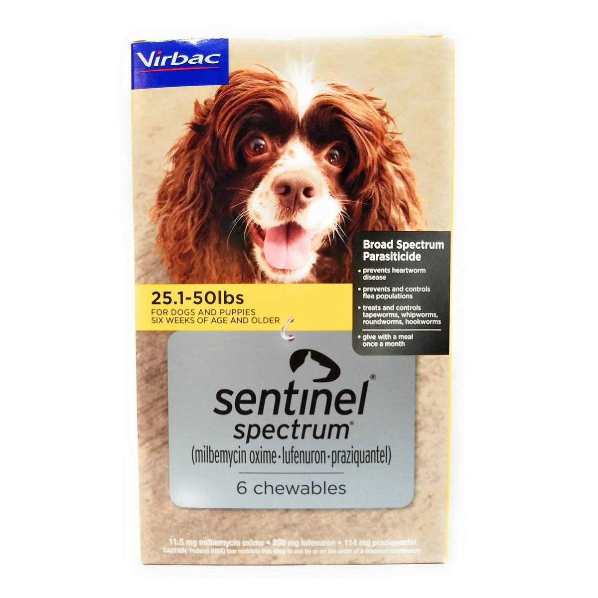 Sentinel Spectrum for Dogs V4976
