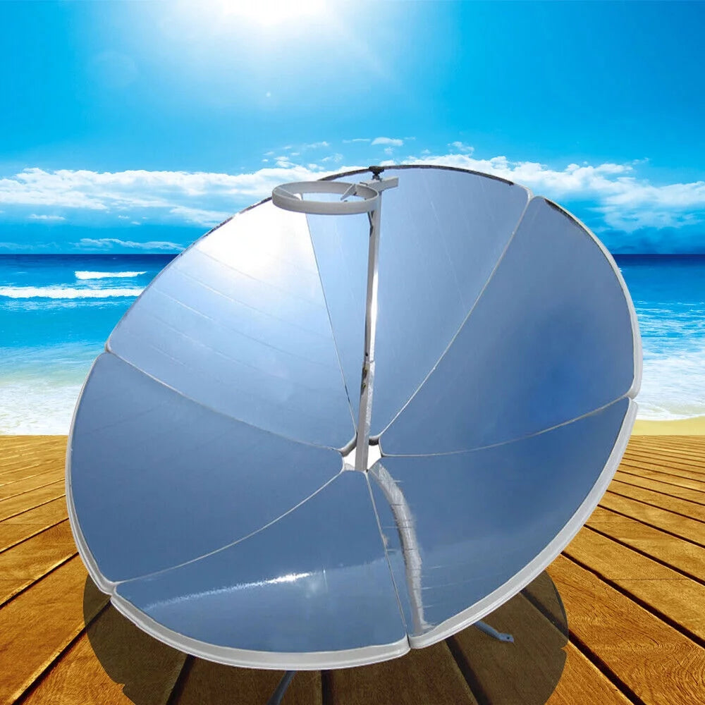 1800W Parabolic Solar Cooker Outdoor Camping Sun Oven C499