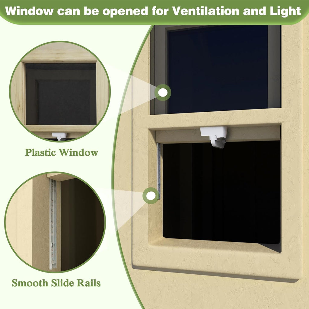 12 ft x 9 ft Outdoor Wood Shed with Metal Roof A52334