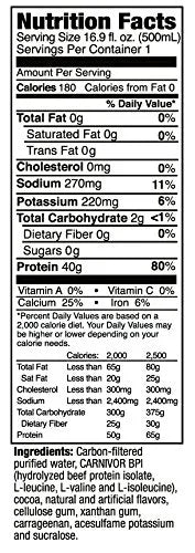 Chocolate Ready to Drink Protein, 16.9 Ounce, 12 Count I277
