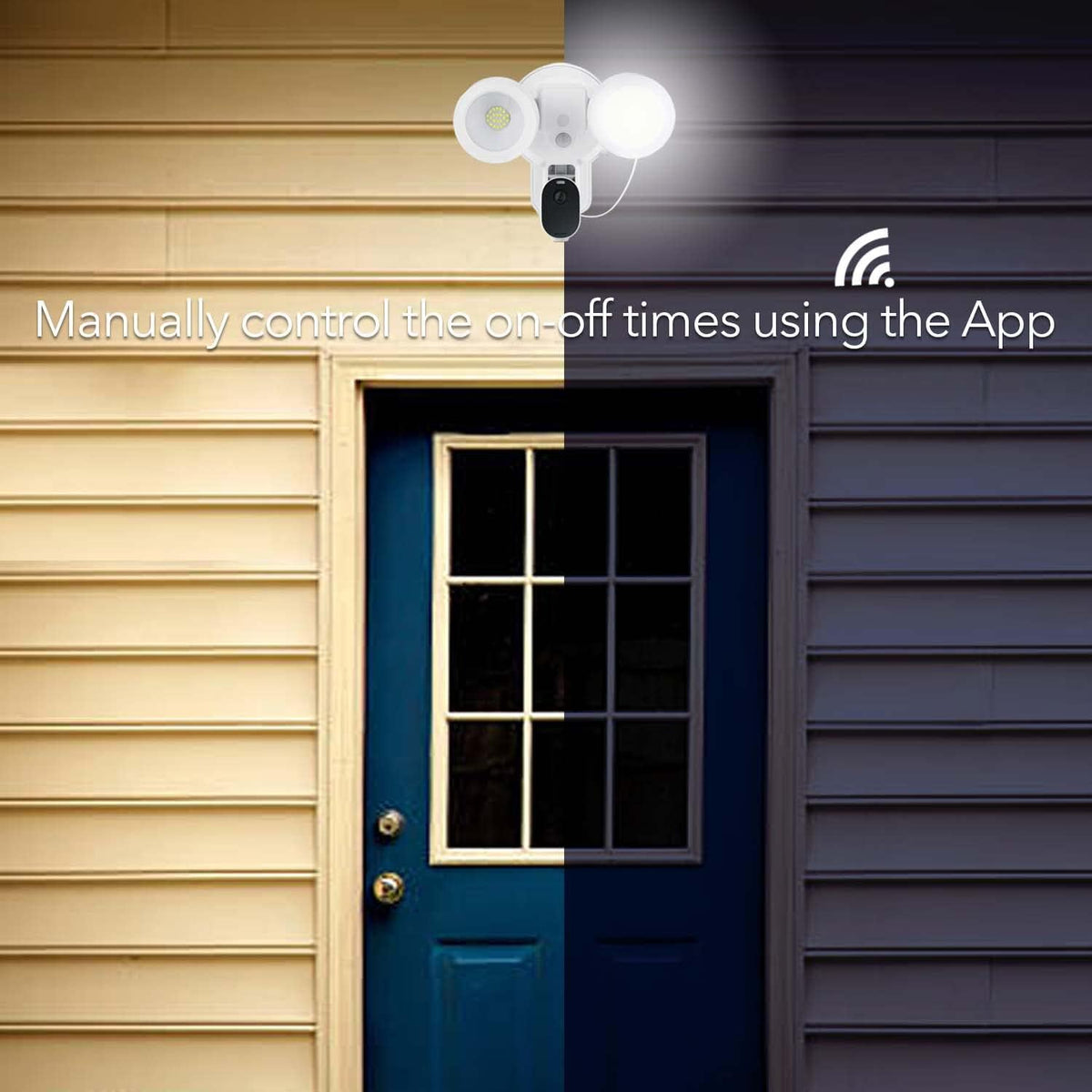 3-in-1 Wired Smart Flood Light with Motion Sensor R11642
