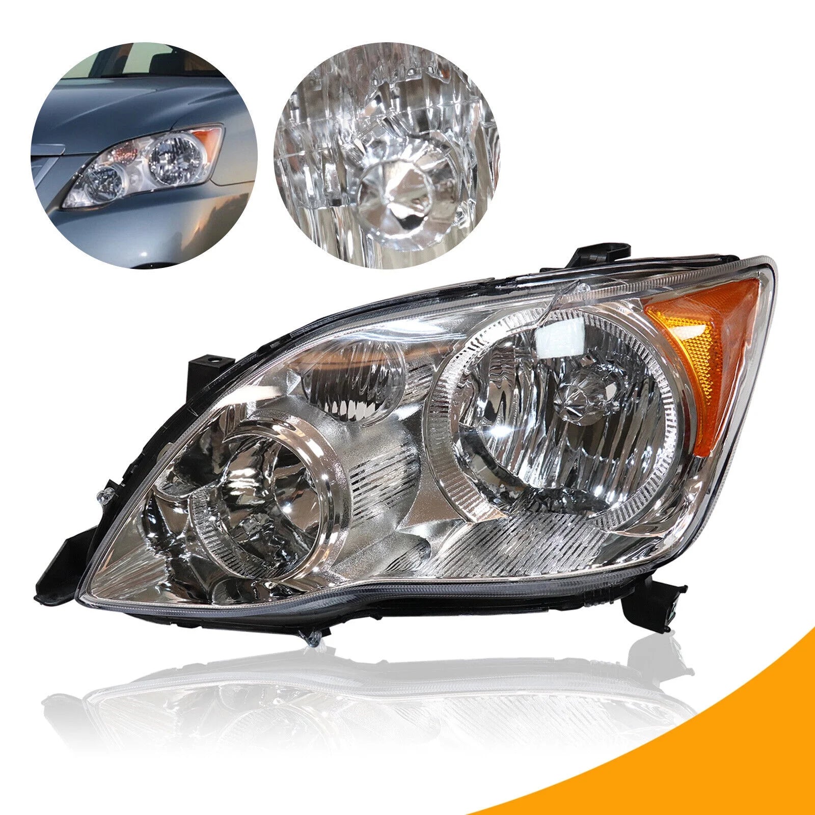 1 Pair HID Headlights Headlamps Left Right Side K333