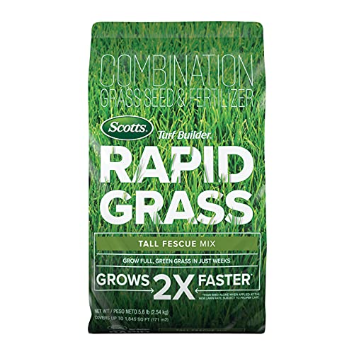 5.6 lbs Tall Fescue Grass Seed and Fertilizer Mix Q22155