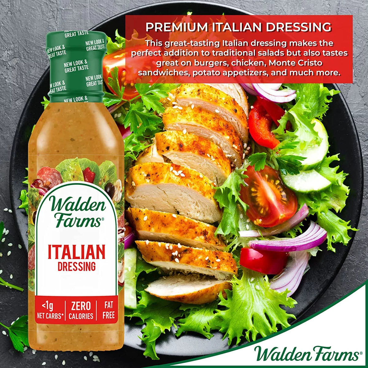 Italian Sundried Tomato Dressing 12 Ounces (Case of 6) D3284