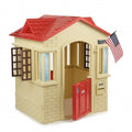 Tan Cape Cottage Small Compact Portable Playhouse U152032