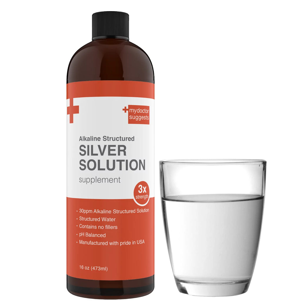 16 oz 30ppm Colloidal Silver Liquid Solution O373315