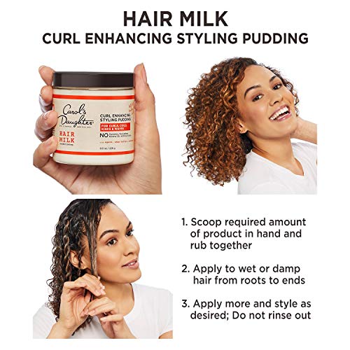 Hair Milk Styling Pudding with Agave and Avocado Oil, 8 oz Z1745