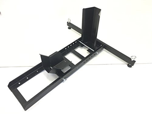 Adjustable Motorcycle Wheel Chock Stand Heavy Duty 1800lb Weight Capacity P101343
