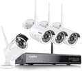 5MP Wireless NVR Security System with 4Pcs 3MP WiFi Surveillance Cameras D78314