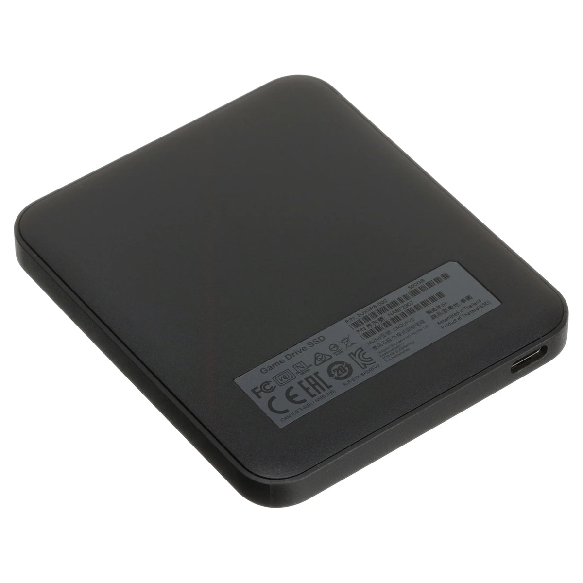 500GB External Solid-State Drive USB 3.0 R4960