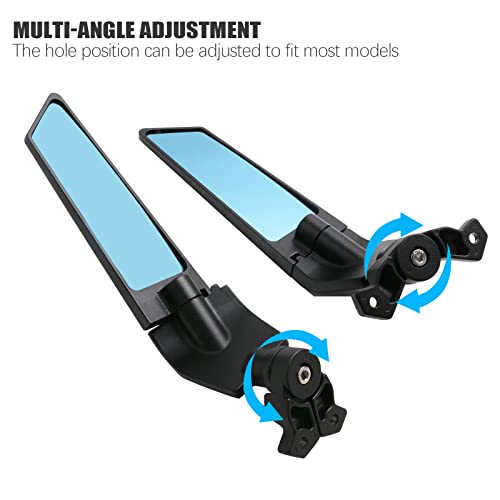 Adjustable Aluminum Motorcycle Rearview Mirror K547688