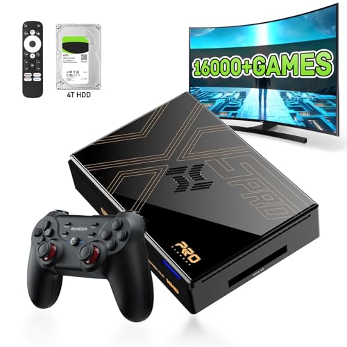 Retro Game Console with 16000+ Games, 8K UHD Output, Wireless Controllers L8944