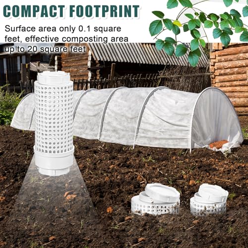 4 Pcs Worm Composter Compost Bin U707