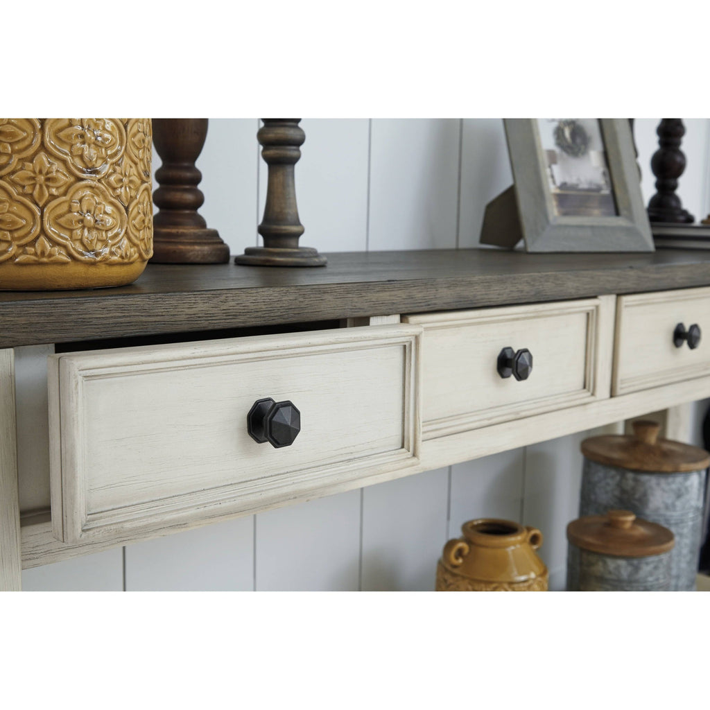 Brown/White Sofa Table E684683