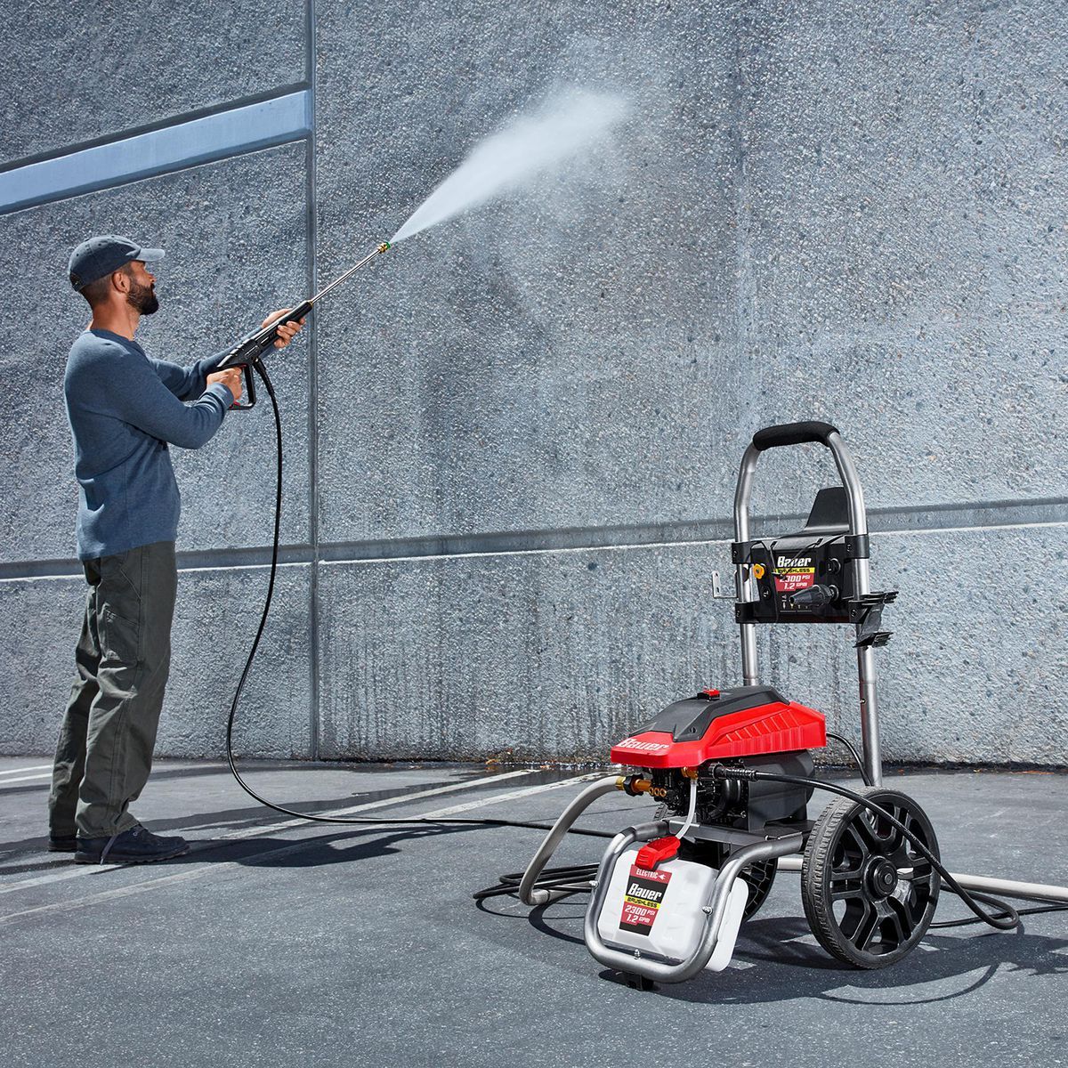 2300 PSI 1.2 GPM Electric Pressure Washer M341072
