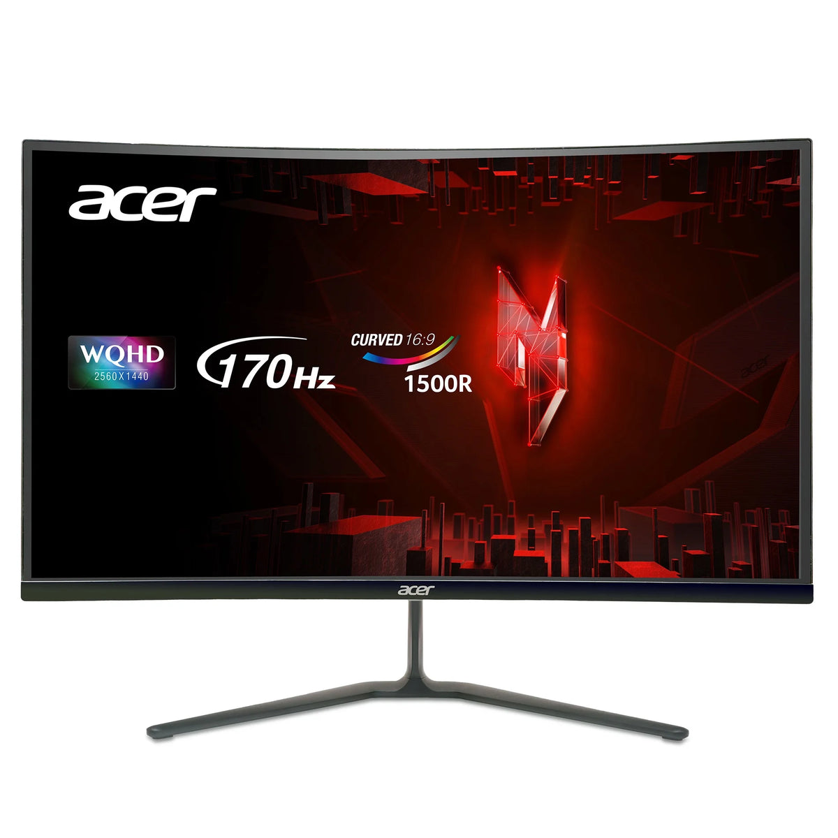 27" Monitor WQHD 2560x1440 170Hz 1ms 250Nit HDMI DisplayPort K13043