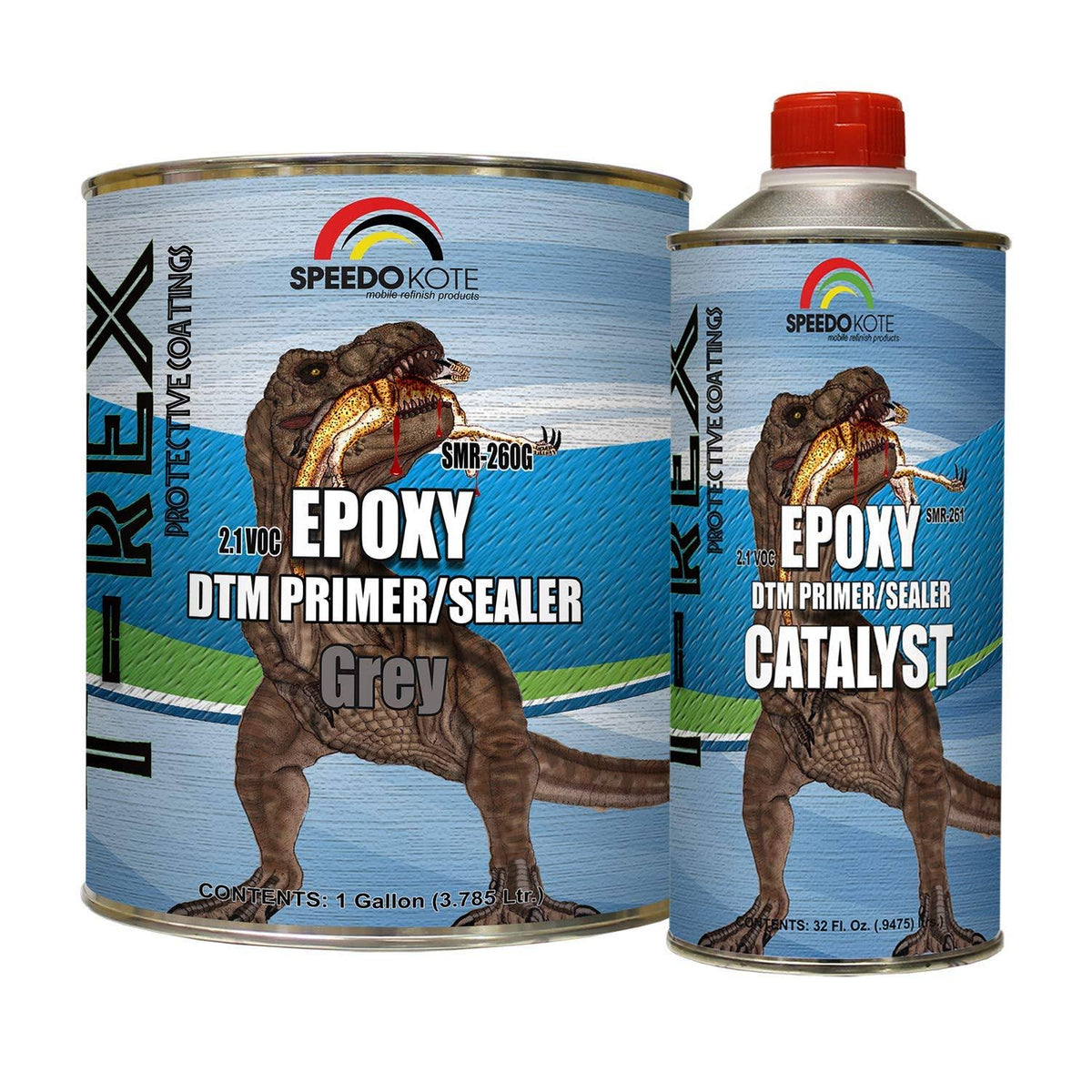 Gray Gallon Epoxy Primer & Sealer B9807