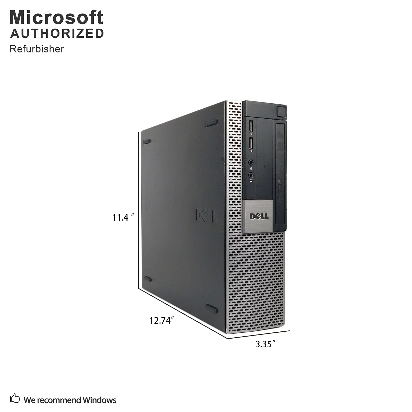Restored Dell Optiplex 960 3.0GHz C2D 4GB 160GB DVD Windows 10 Pro 64 SFF Computer L93399