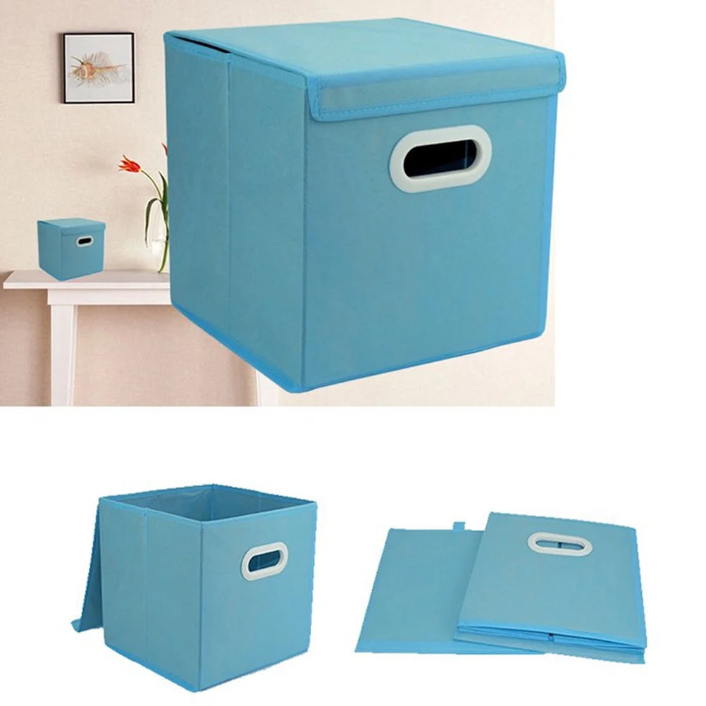 Blue 28.00X28.00X28.00CM Storage Bin E771927