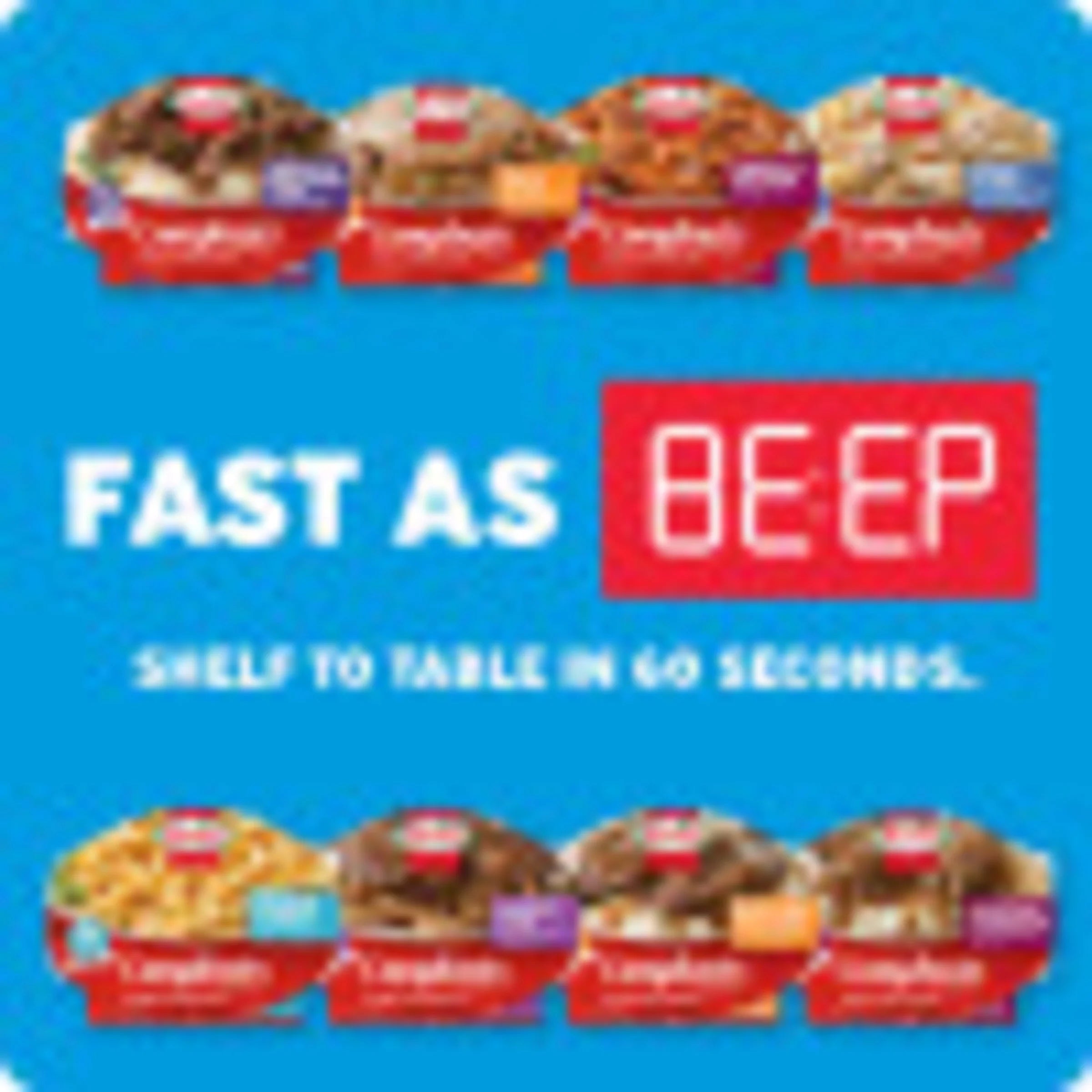Shelf Stable Stroganoff 9 oz Plastic Tray P75380