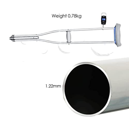 Adjustable Height Stainless Steel Crutches R89037