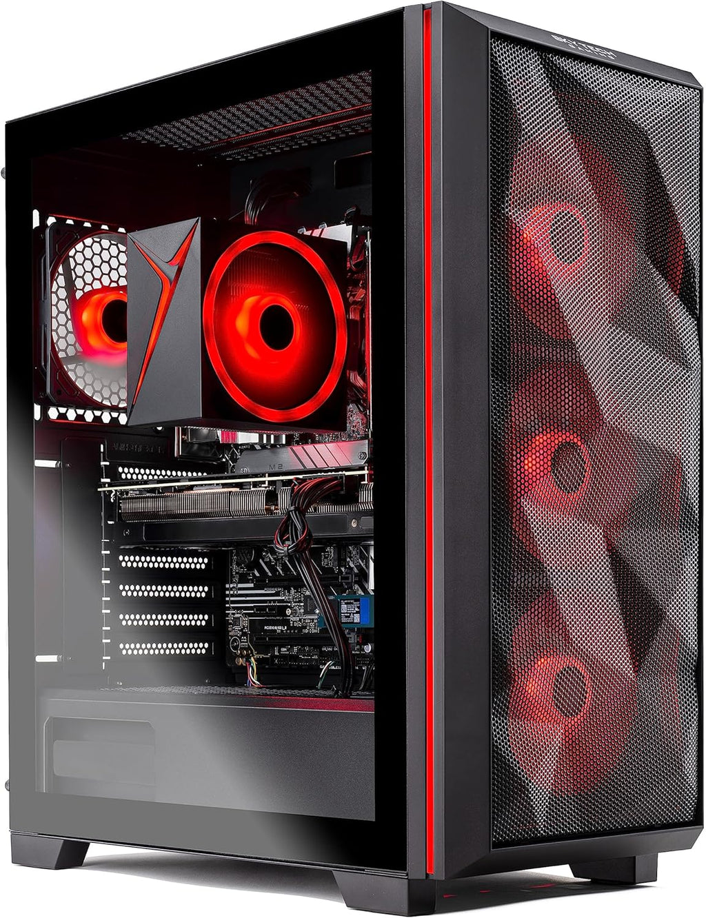 Intel Core i5 12400F 2.5 GHz NVIDIA RTX 4060 1TB NVME SSD 16GB DDR4 RAM 3200 650W Gold PSU Windows 11 Home Gaming PC Desktop C851