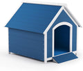 Navy Blue 40.7" Resin Dog House M572708