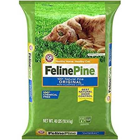 Feline Pine Cat Litter Original F1016