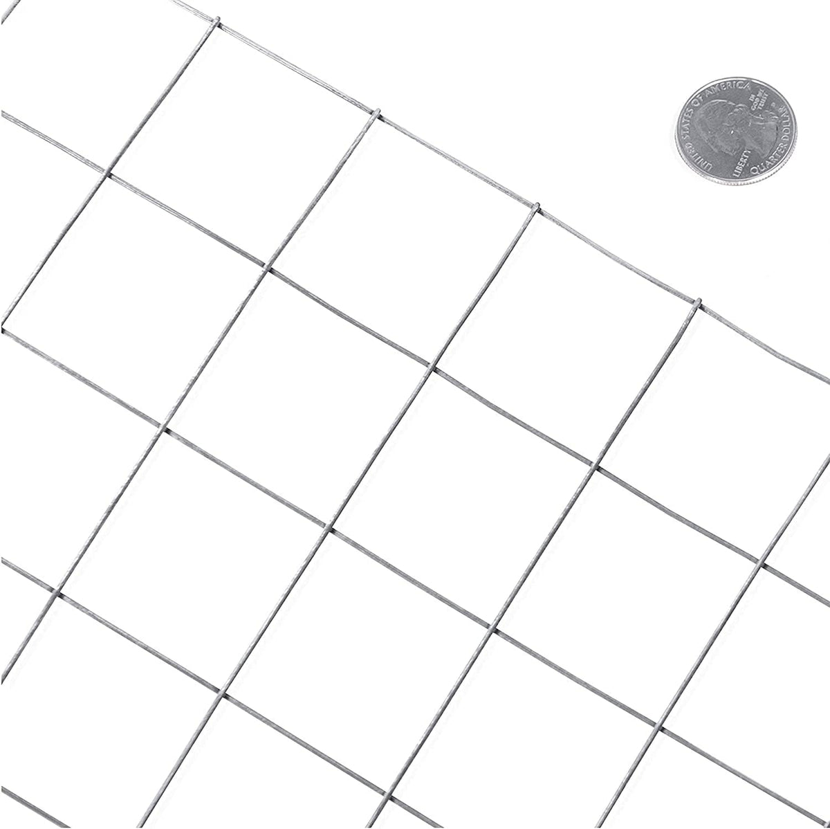 15 Gauge Galvanized Welded Wire Mesh 2 inch by 2 inch (4 ft. x 100 ft.) P71682