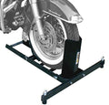 Adjustable Motorcycle Wheel Chock Stand Heavy Duty 1800lb Weight Capacity P101343