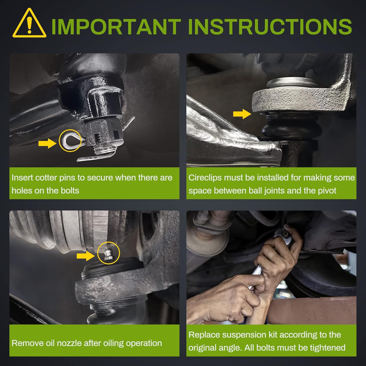 Front Upper Control Arm Pack of 2 H33585