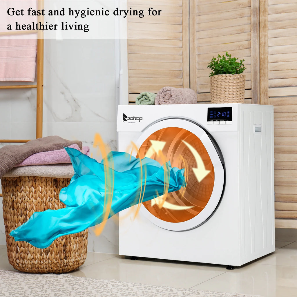 White 3.5 cu ft Portable Laundry Dryer W27812