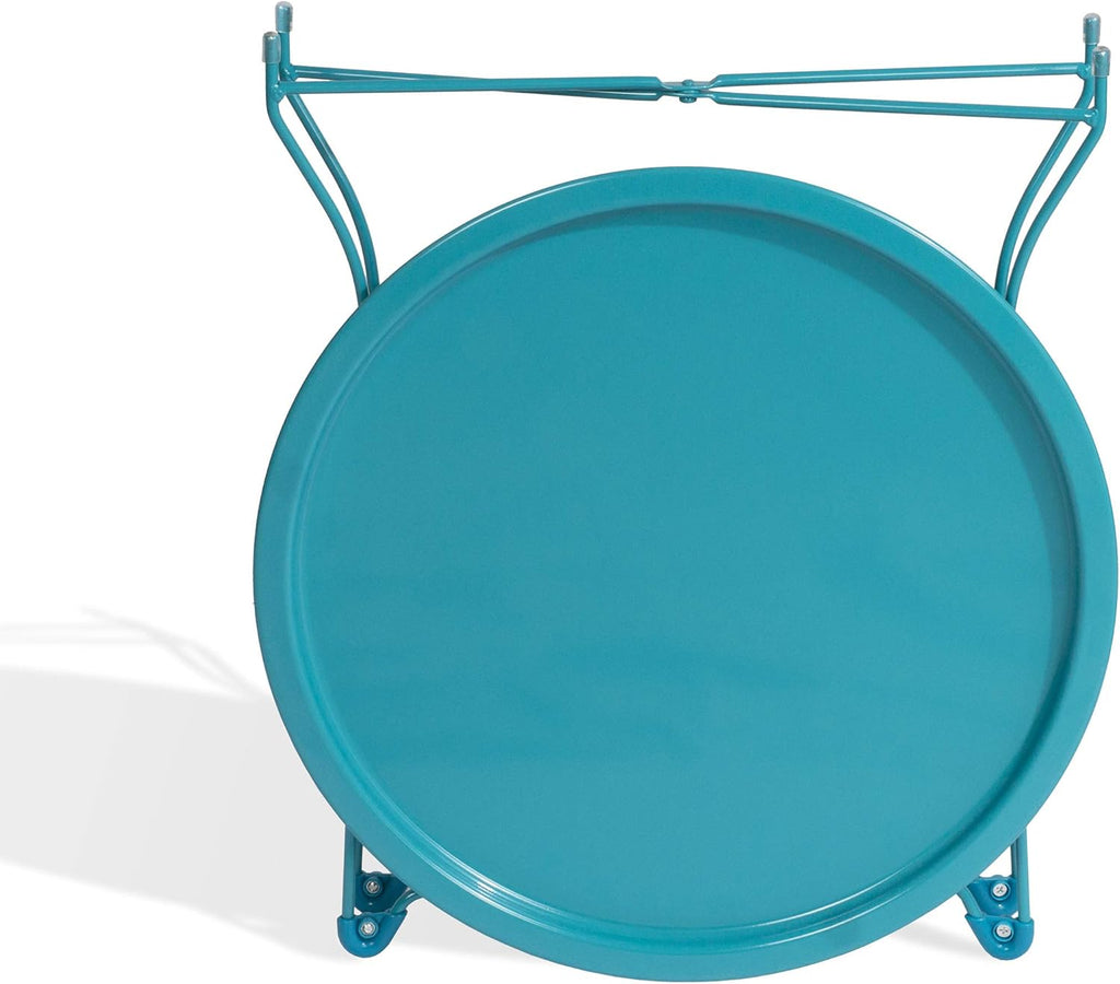 Metal Side Table with Powder Coating, Pack of 2 Y12349