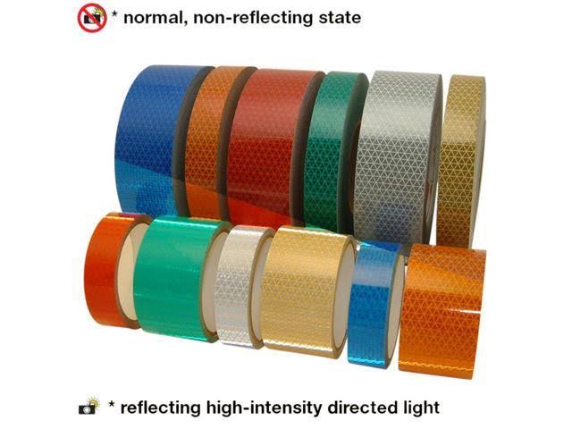 2 in. x 50 yds. Green Reflective Conspicuity Tape U4422