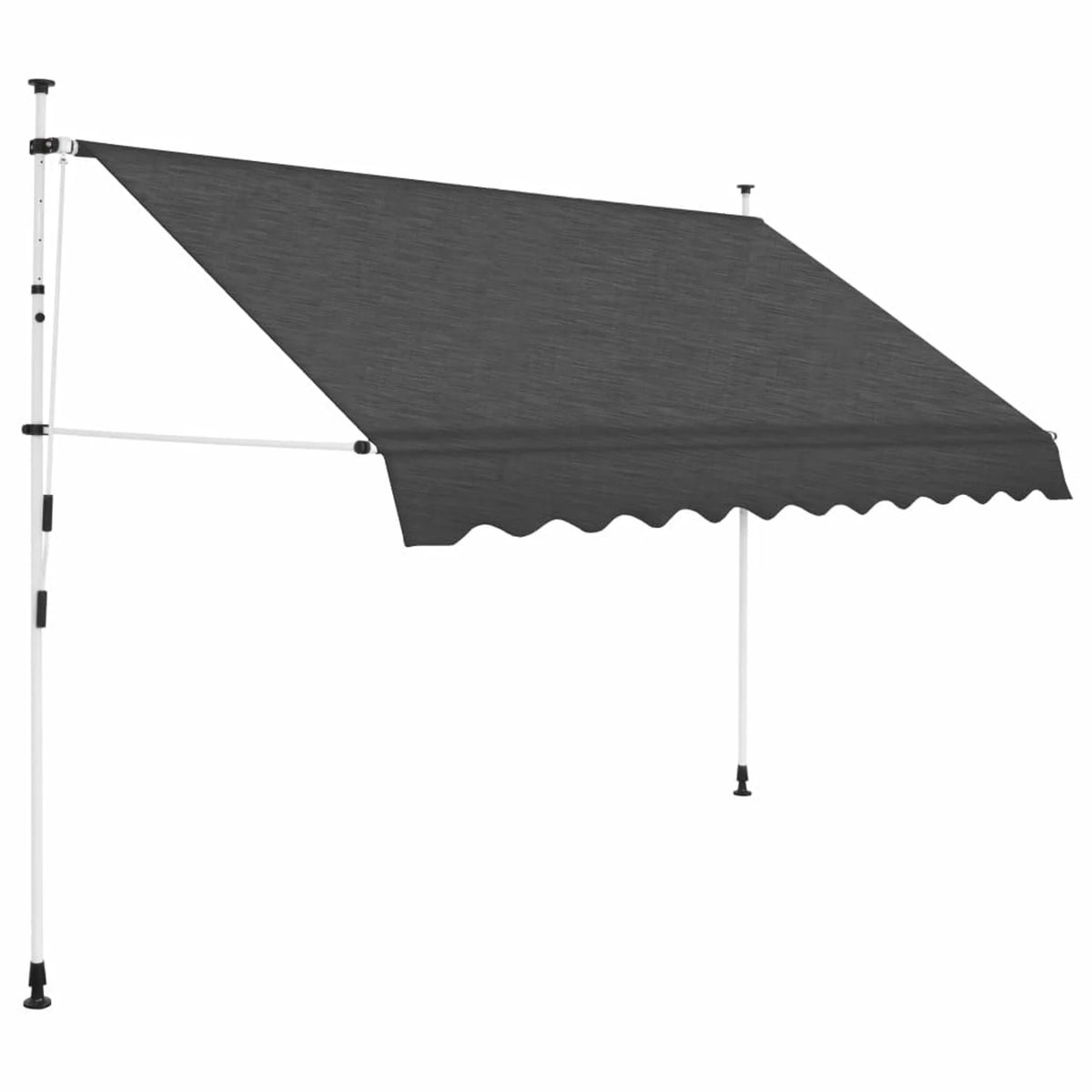 118.1" Anthracite Retractable Awning V883157