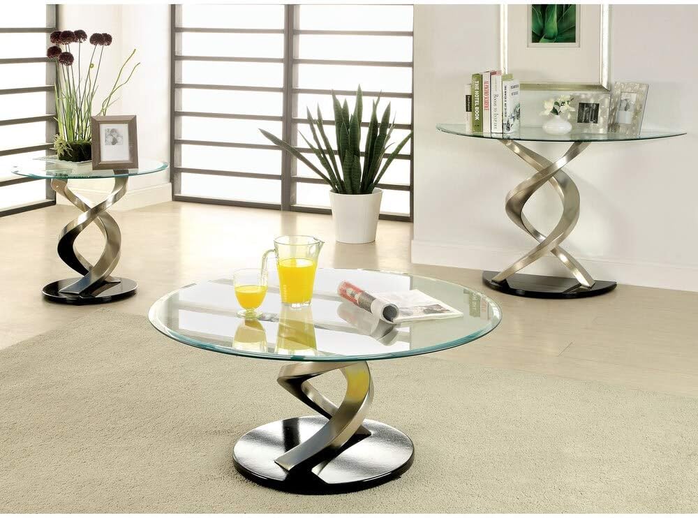 Satin Plated Coffee Table W54215