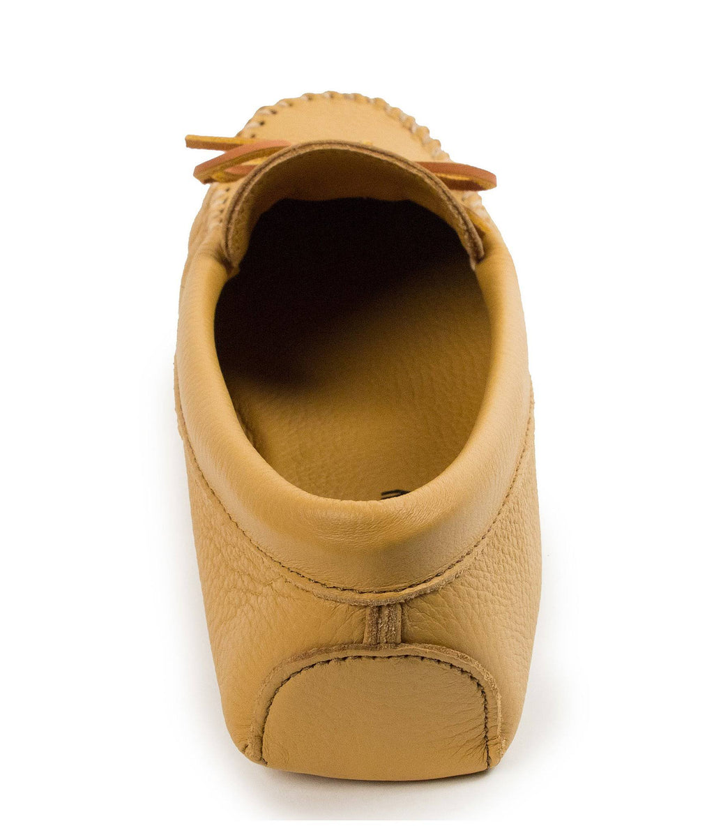 Black Double Deerskin Softsole Men&s Shoes B44938