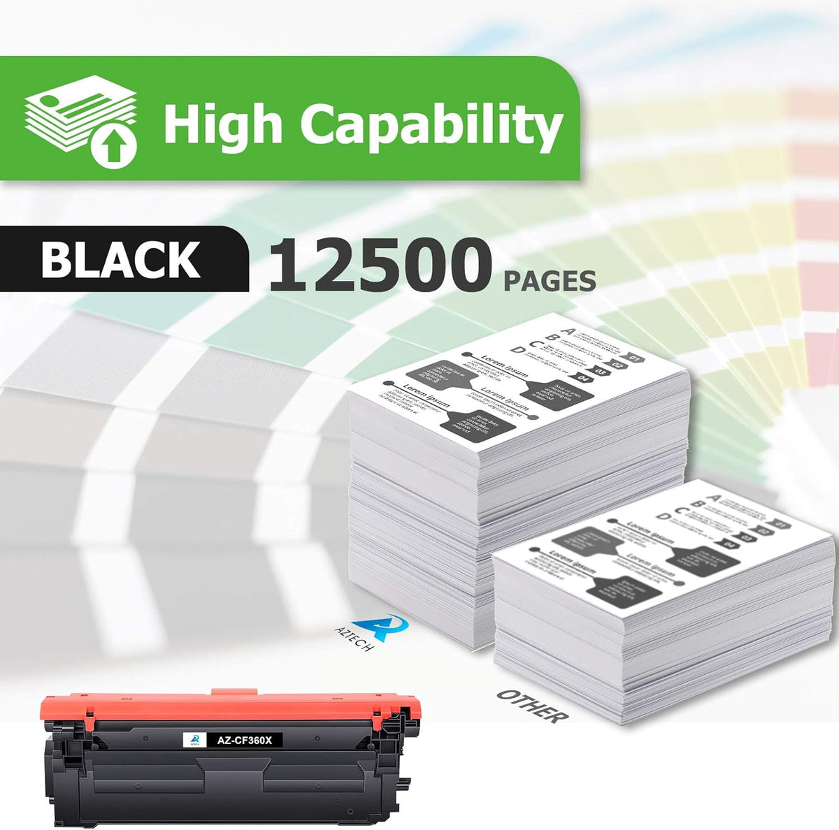 Black Toner Cartridge 1-Pack F25963