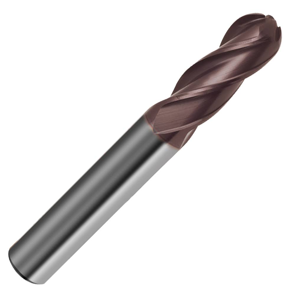 1/2x22 Carbide End Mill, nano-A Coated, 1.25x22 LOC F23159