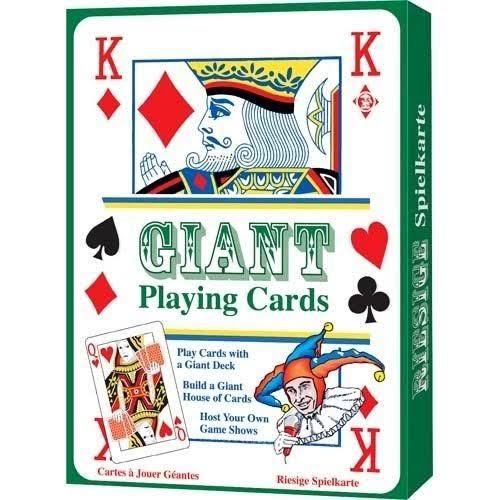 Large Giant A4 Playing Cards Party Games V24400