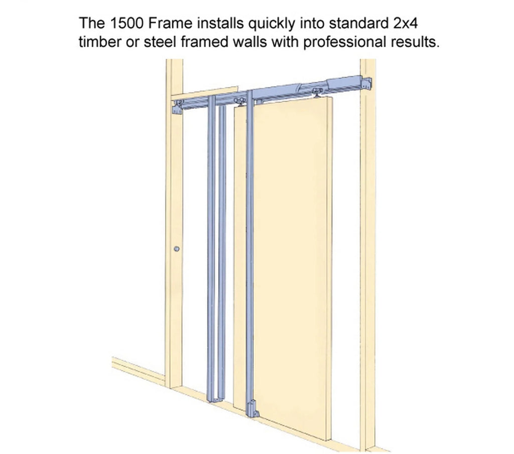 Sliding French Double Pocket Doors 60 x 80 inches Solid Wood with Frosted Glass A55573