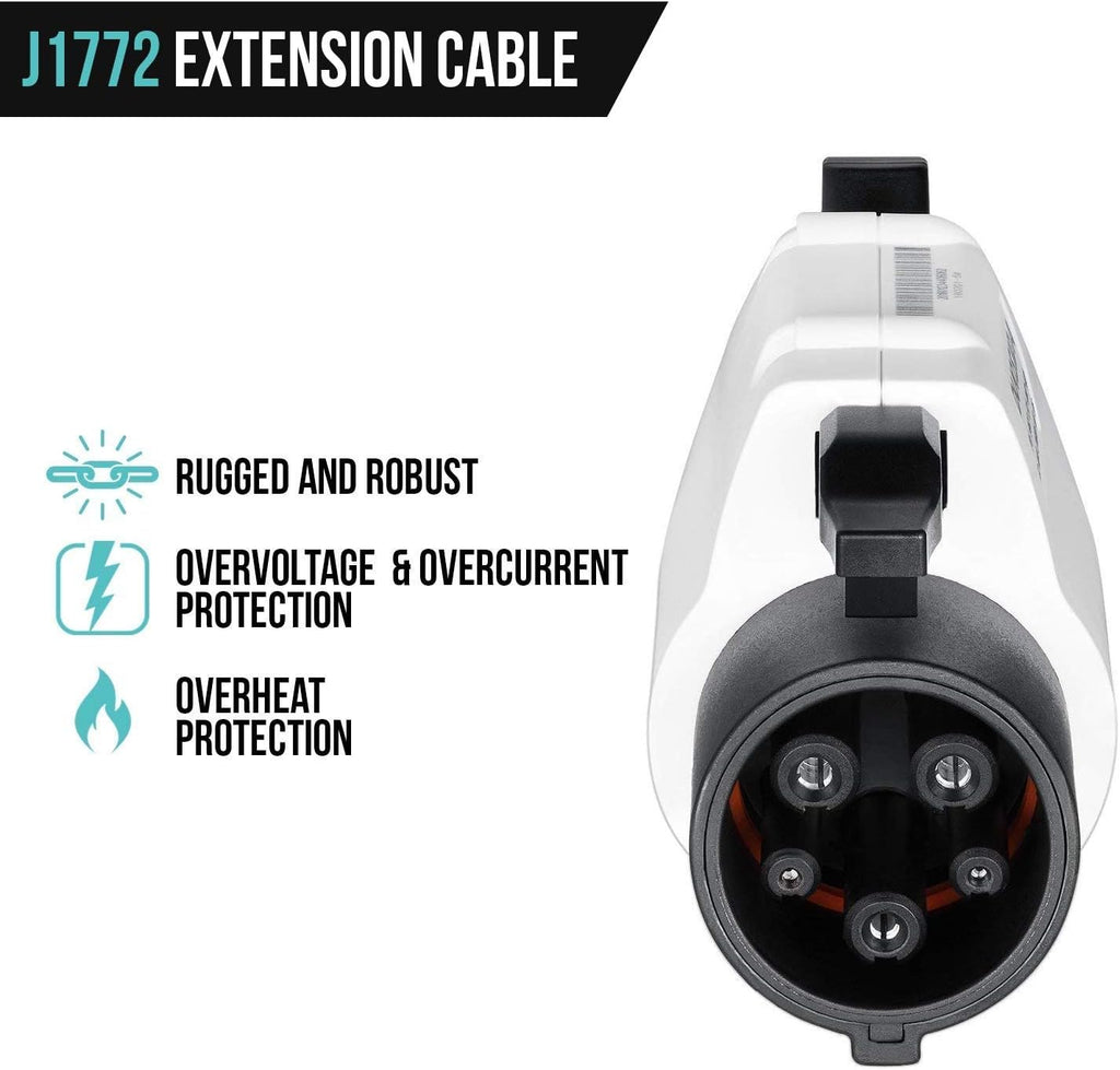 J1772 Extension Cable 40ft/12m for EV Chargers O519
