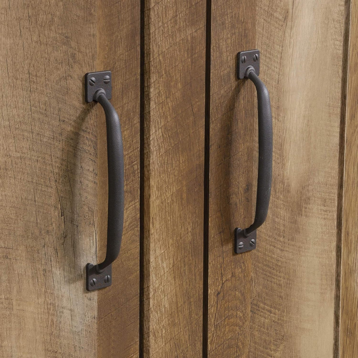 Craftsman Oak Storage Cabinet T34340