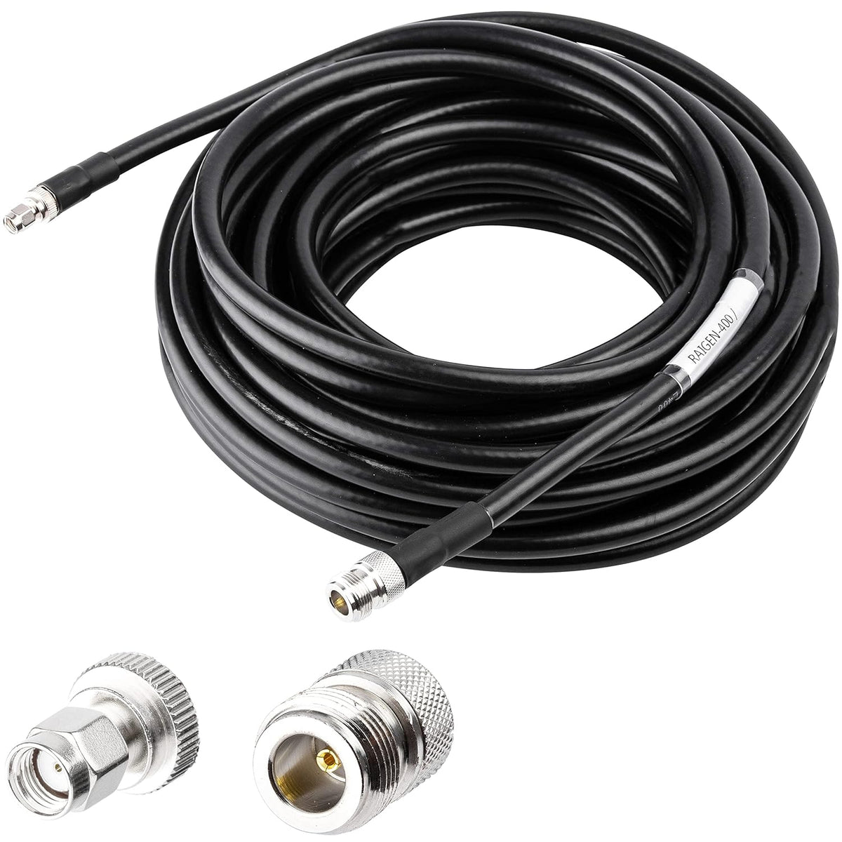 N Type Female to RP-SMA Male 75ft Low Loss Extension Cable L957970